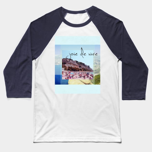 joie de vivre Baseball T-Shirt by ZBoy